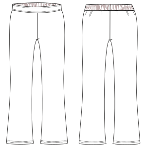 Fashion sewing patterns for LADIES Trousers Trousers 661